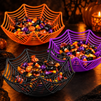 Pack 3 Cestas para Dulces de Halloween - en uso - Iron Oak Chile