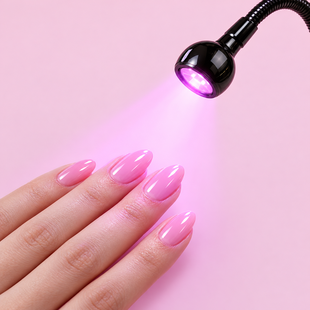Lámpara UV LED para Uñas Flexible con Pinza, Manicure en casa - foto 4