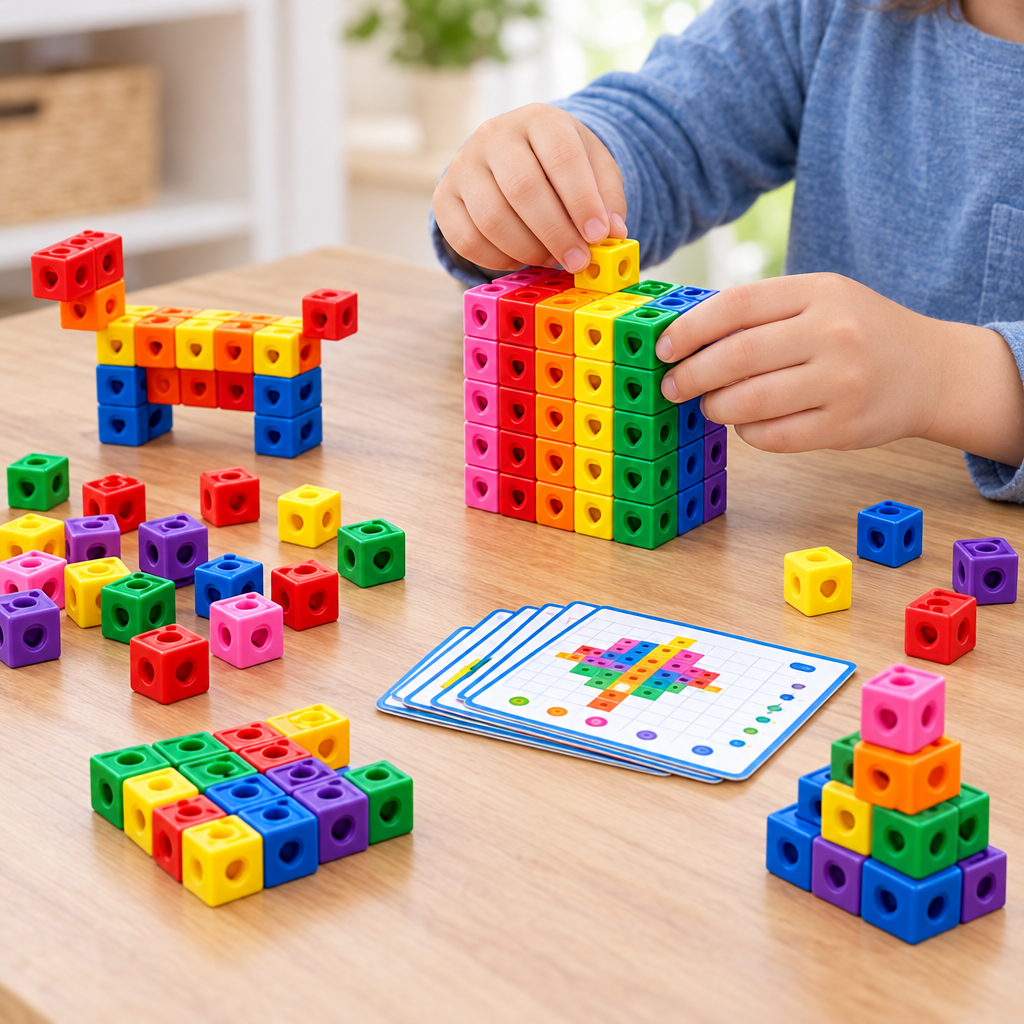 Cubos Matemáticos Didácticos 117 Piezas, Aprende jugando - foto 2