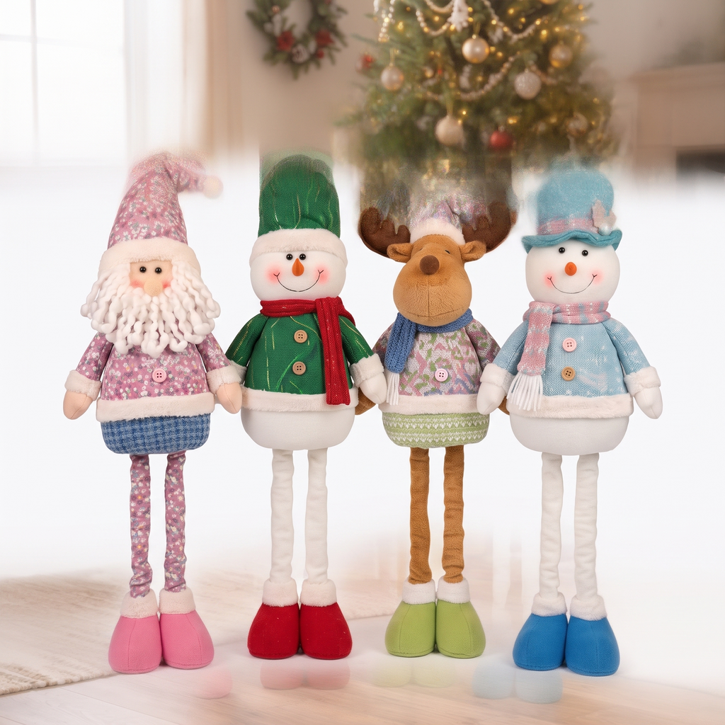 Muñecos Navideños Decorativos 90 cm - vista 5 - Iron Oak Chile