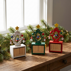Calendario de Adviento Navideño de Madera - vista 3 - Iron Oak Chile