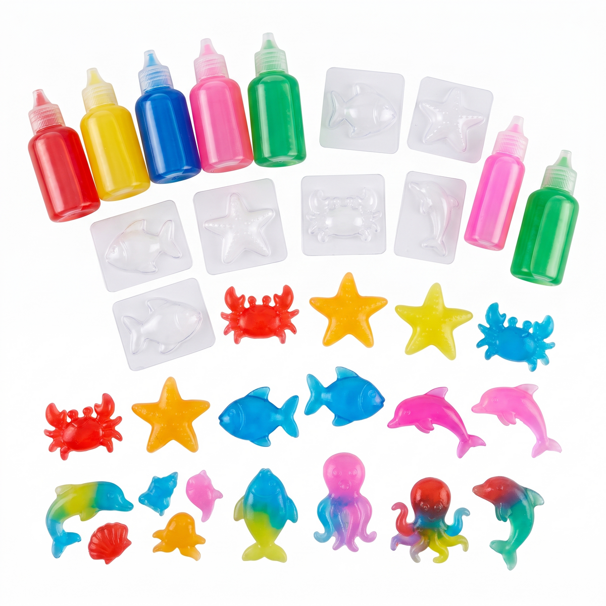 Kit Figuras Mágicas de Agua 3D - vista 4 - Iron Oak Chile
