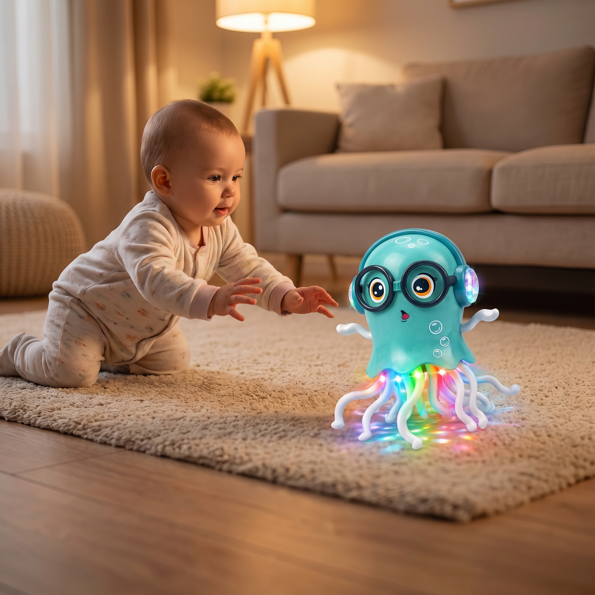 Medusa Bailarina Musical con Luces - vista 2 - Iron Oak Chile
