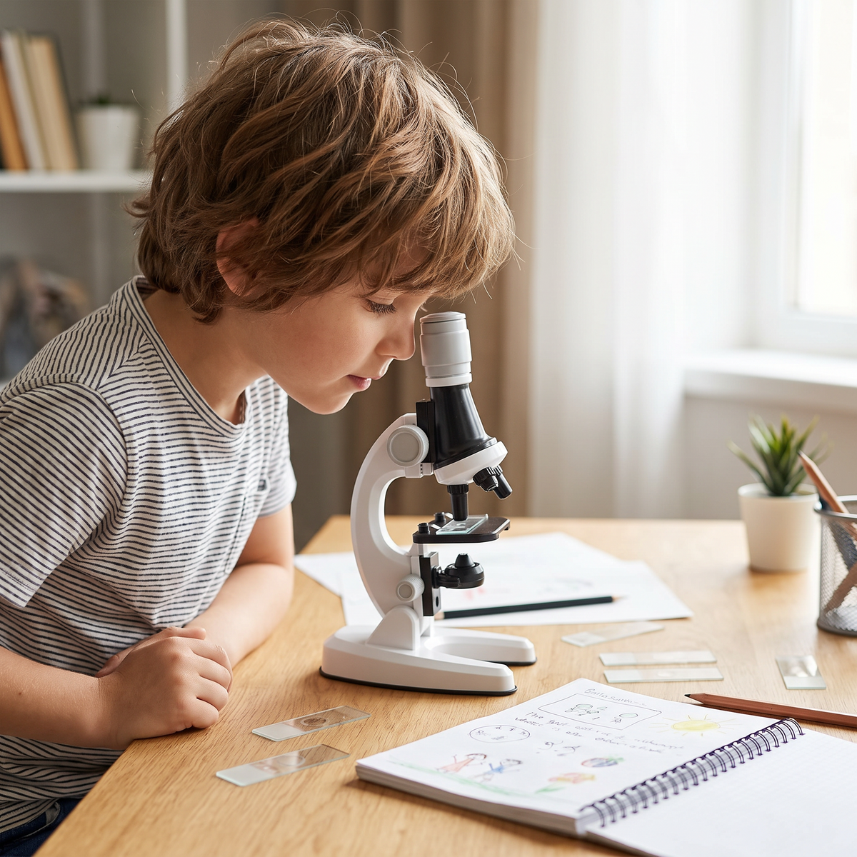Microscopio Educativo para Niños - vista 2 - Iron Oak Chile