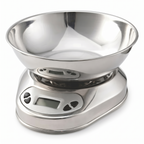 Pesa de Cocina Digital 5 kg con Bowl de Acero - vista 4 - Iron Oak Chile