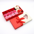 Caja de Regalo con Oso y Flores Eternas - vista 4 - Iron Oak Chile
