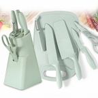 Set de Cuchillos y Tabla 7 en 1 - vista 4 - Iron Oak Chile