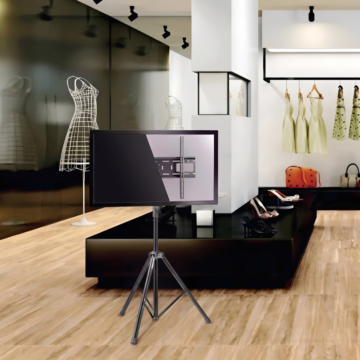 Soporte de Piso Trípode para TV 32 a 55" - vista 1 - Iron Oak Chile