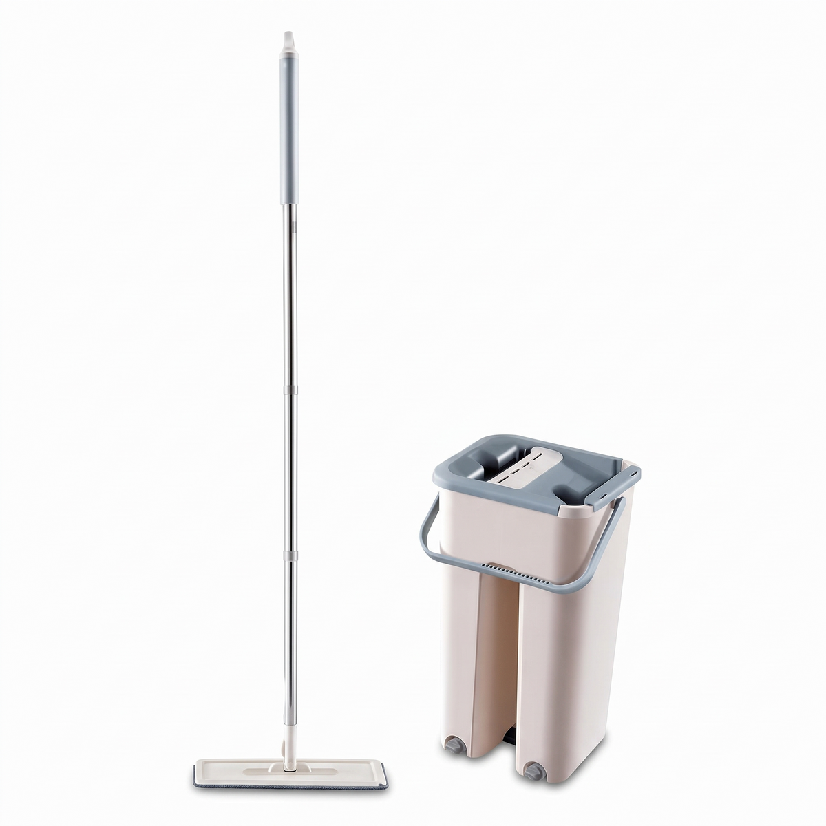 Trapero Plano con Balde 2 en 1 - vista 5 - Iron Oak Chile