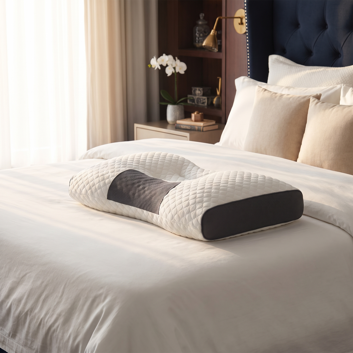 Almohada Cervical Ergonómica - vista 4 - Iron Oak Chile