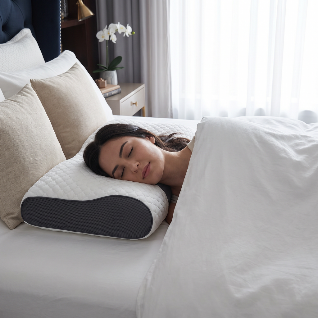 Almohada Cervical Ergonómica - vista 2 - Iron Oak Chile
