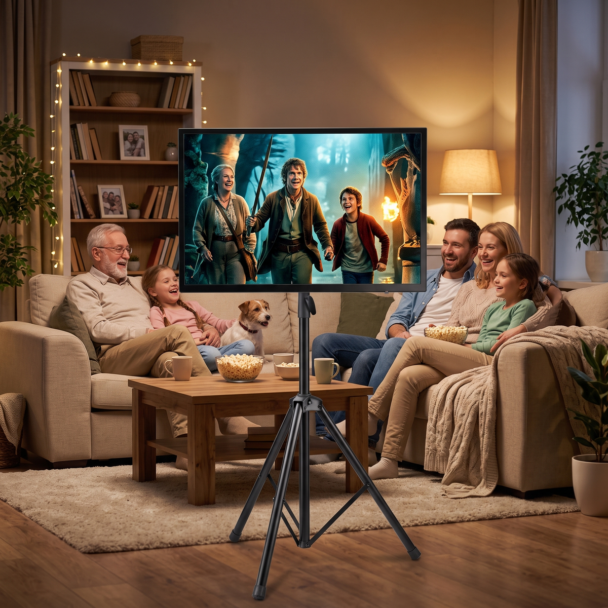 Soporte de Piso Trípode para TV 32 a 55" - vista 2 - Iron Oak Chile