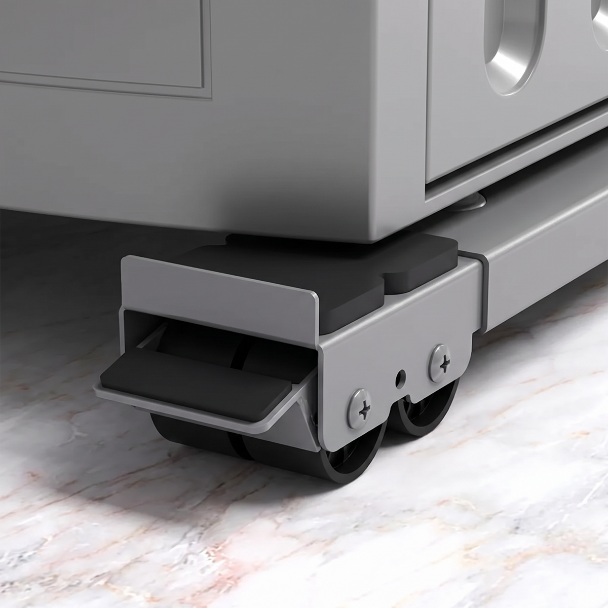 Base con Ruedas para Lavadora y Refrigerador - vista 4 - Iron Oak Chile
