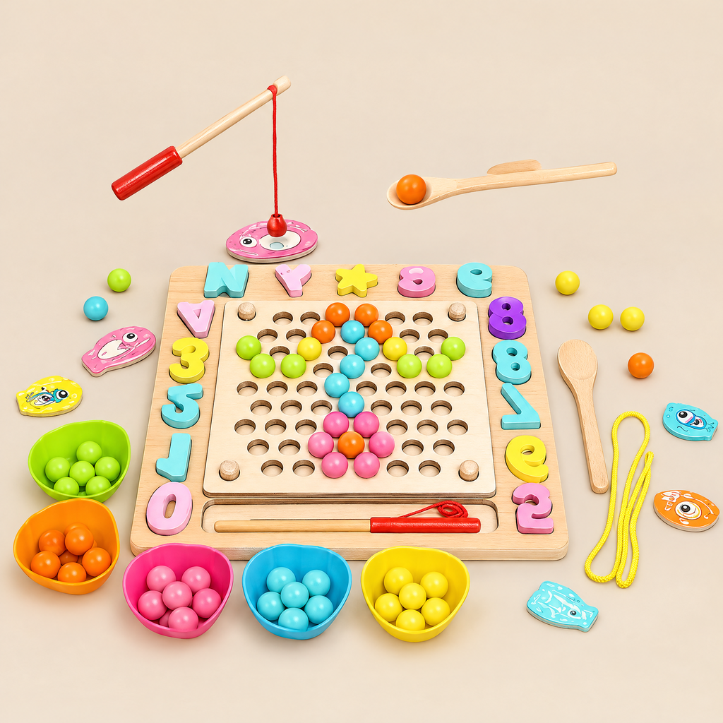 Juego Montessori Multifunción - vista 4 - Iron Oak Chile
