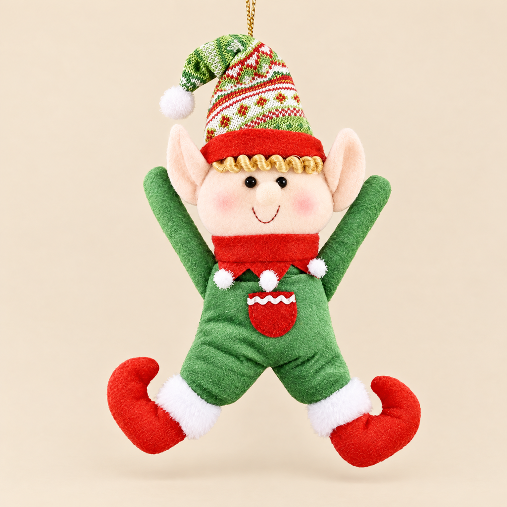 Elfos Navideños Colgantes, Decoración con Encanto - foto 4