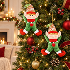 Elfos Navideños Colgantes, Decoración con Encanto - foto 5