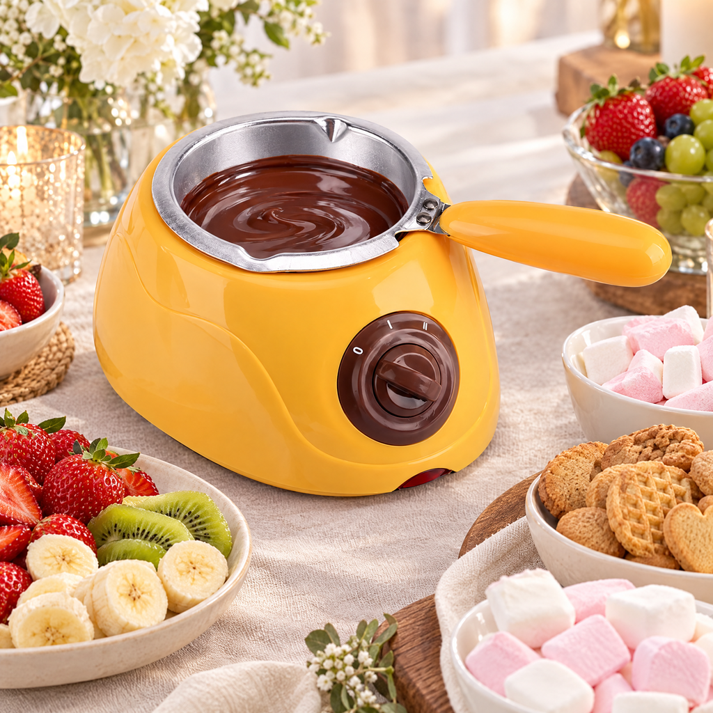 Fondue Eléctrica para Chocolate, Postres en familia - foto 5