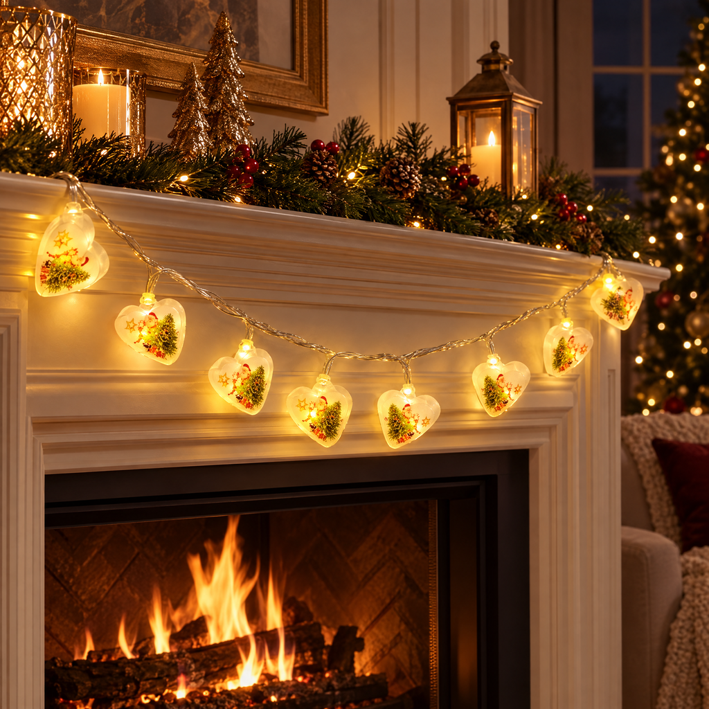 Guirnalda LED con Figuras Navideñas, Luces - foto 4