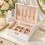 Joyero Organizador con Compartimentos, Elegante - foto 5