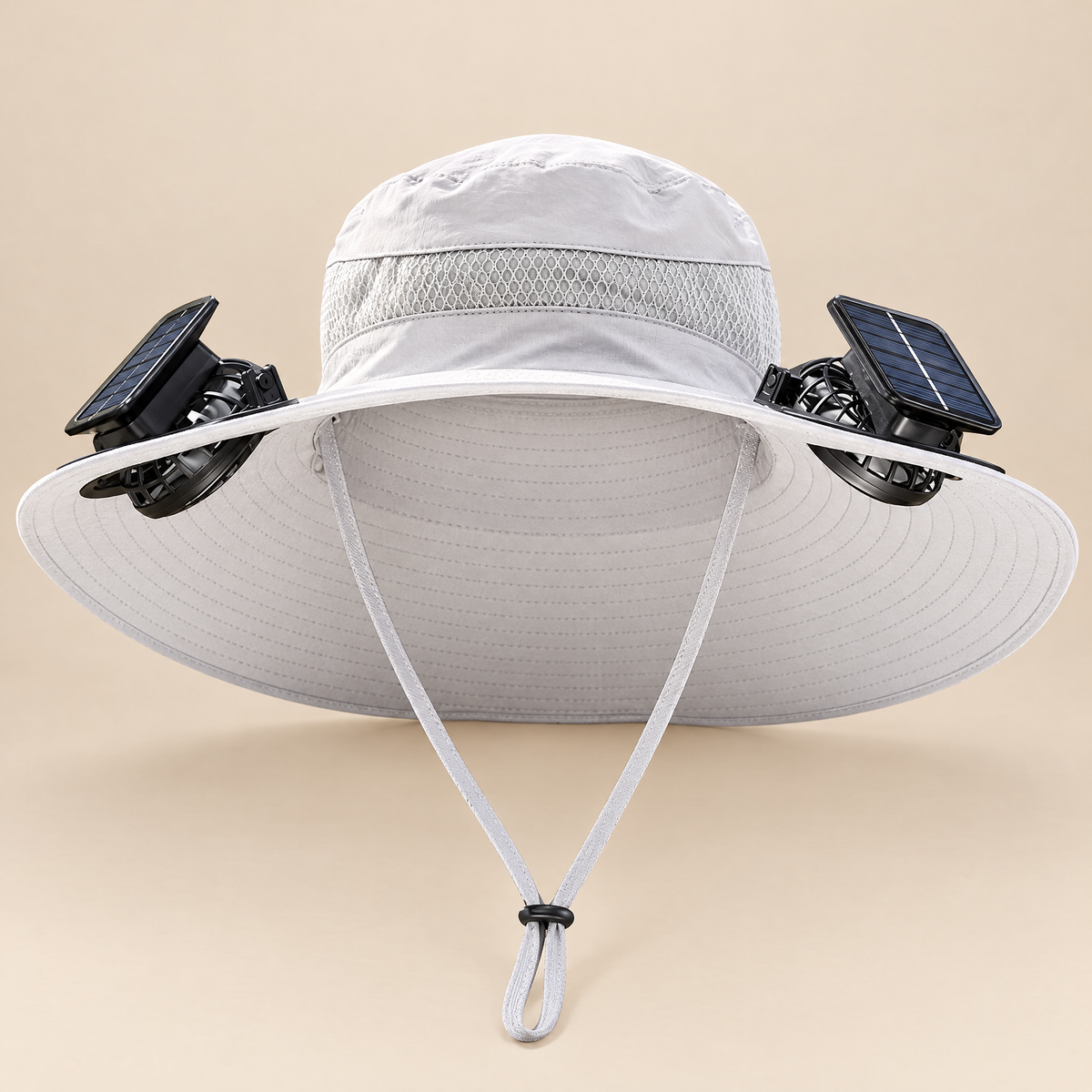 Sombrero con Ventilador Solar, Fresco bajo el sol - foto 2