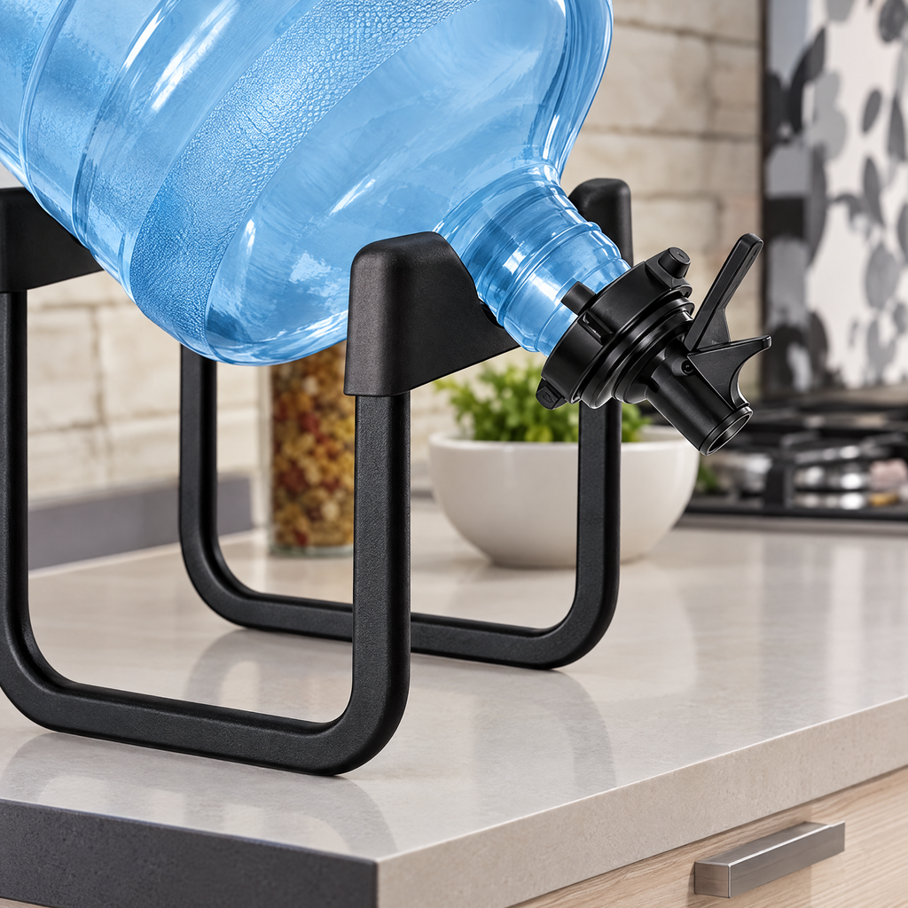 Soporte para Bidón de Agua con Llave, Sirve sin levantar peso - foto 5
