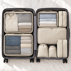 Set organizador de maletas 9 piezas
