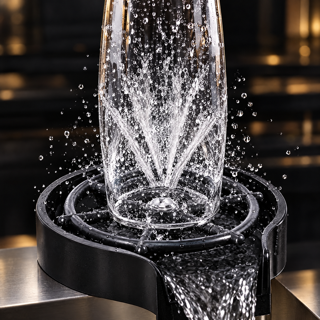Lavador de vasos automático para lavaplatos