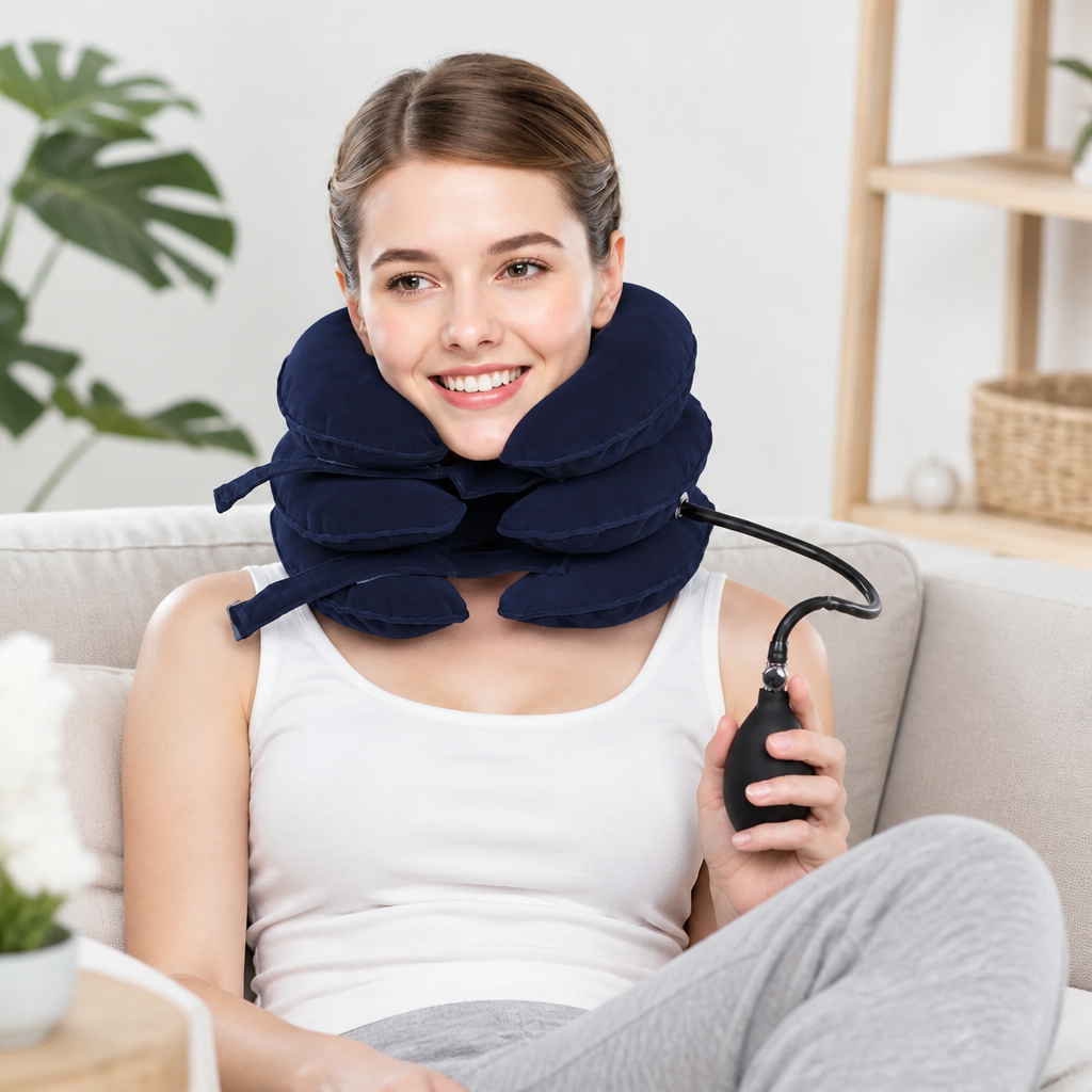 Almohada Cervical Inflable - foto 4