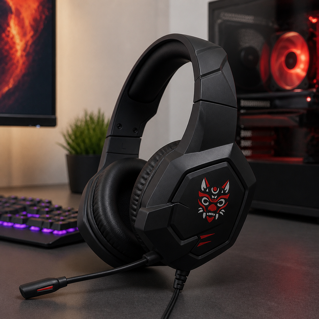 Audífonos Gamer iMice con Micrófono y Luz RGB - foto 4