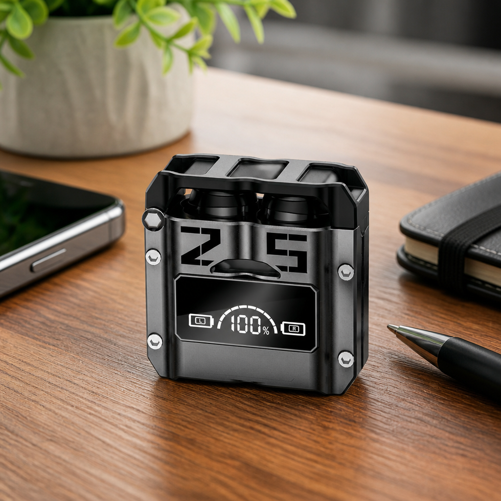 Audífonos Inalámbricos M25 con Power Bank - foto 3