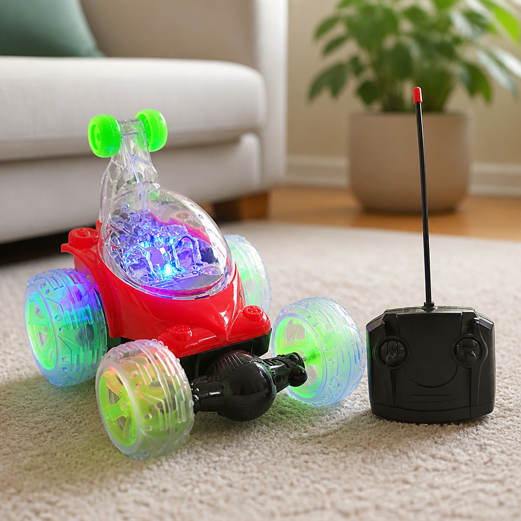 Auto a Control Remoto Crazy Car con Luces - foto 3