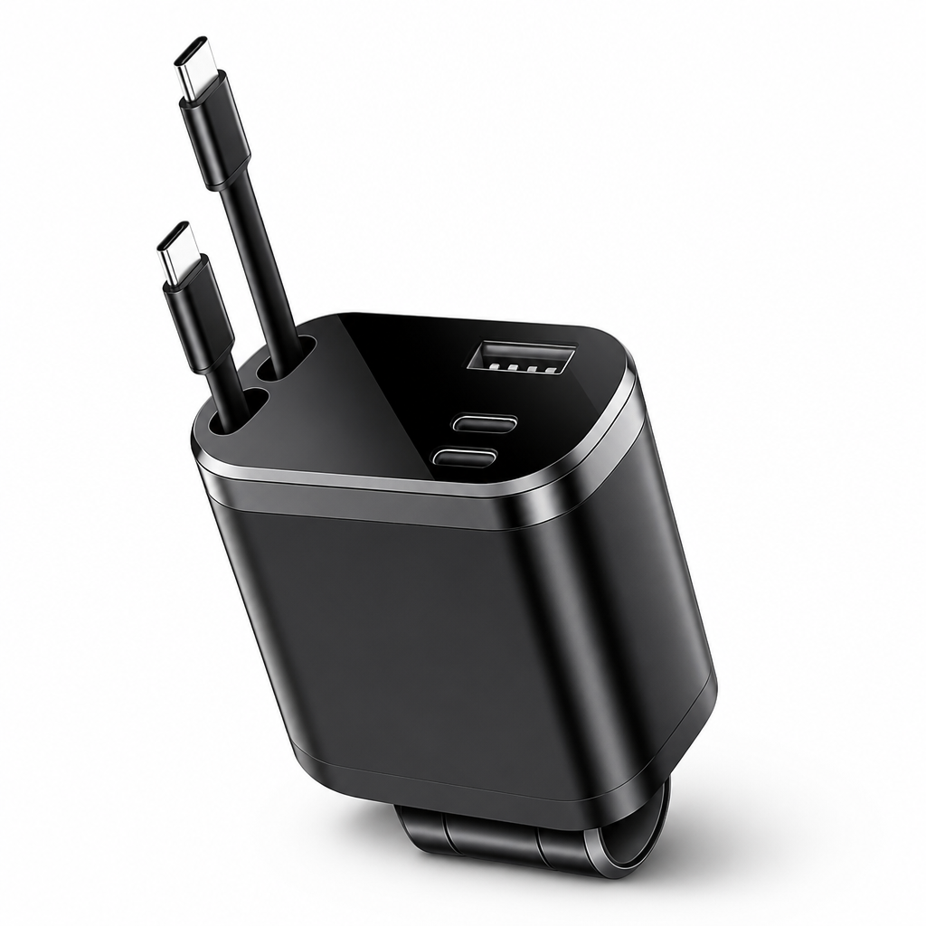 Cargador de Auto 4 en 1 120W - foto 1