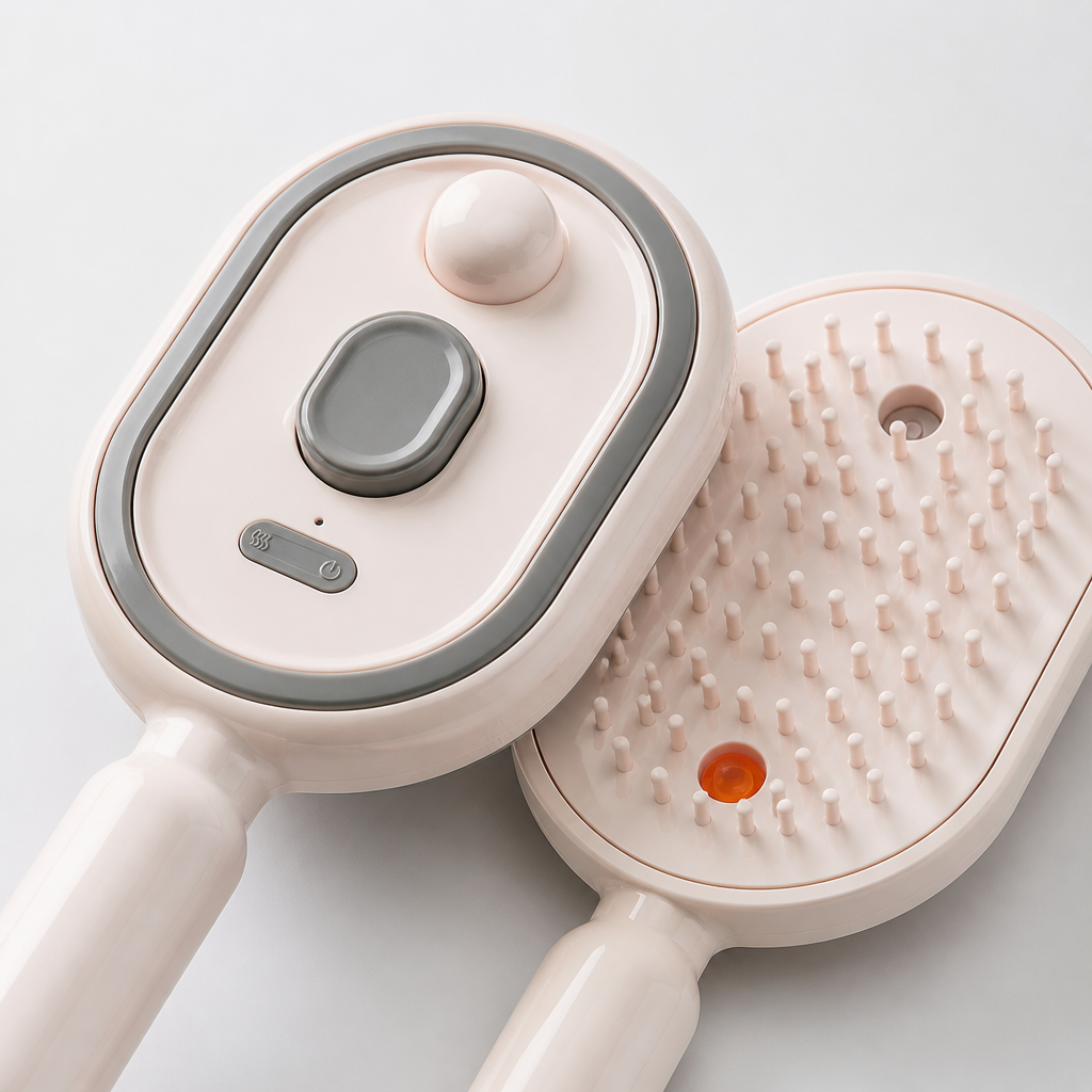 Cepillo a Vapor Eléctrico Anti Frizz - foto 4