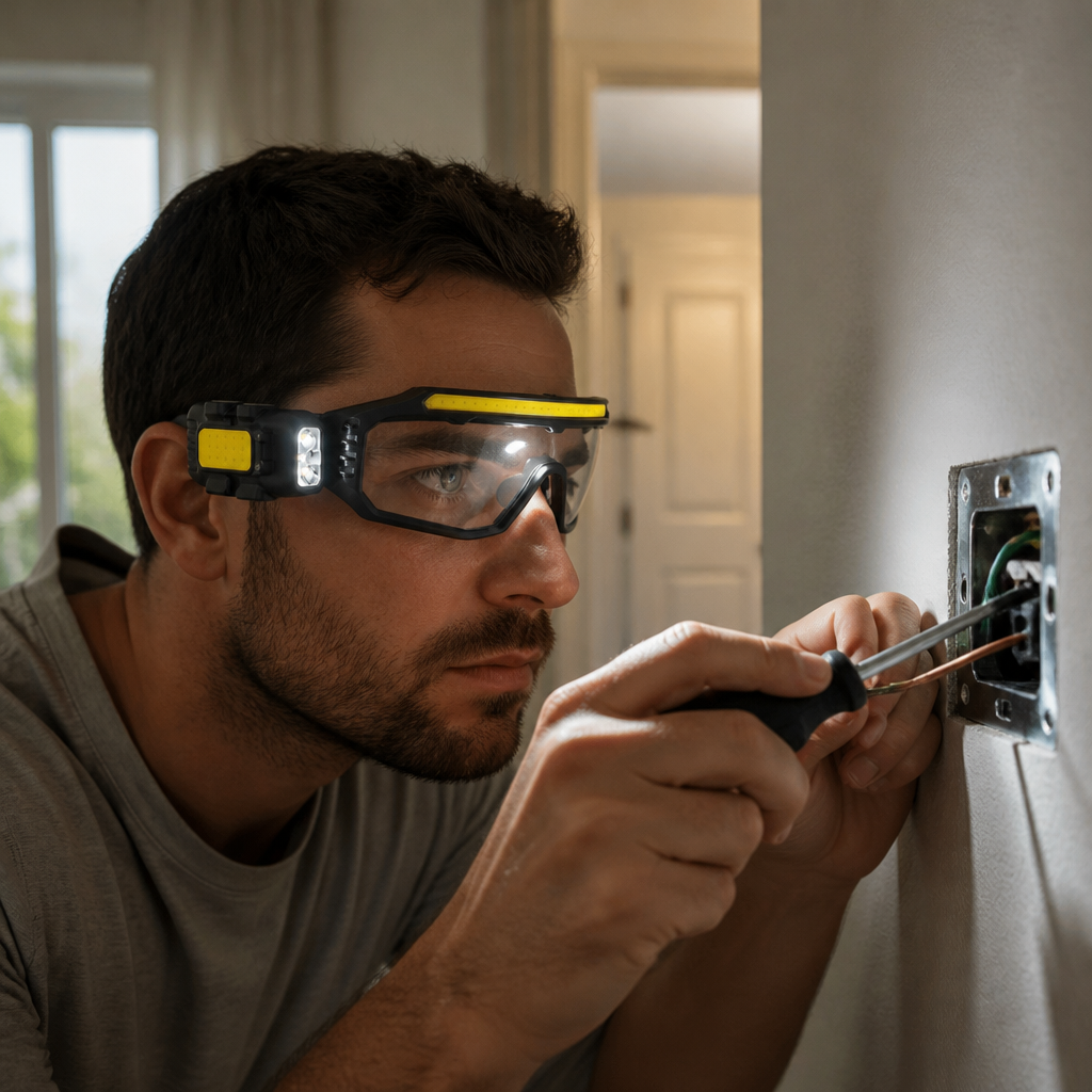 Lentes de Seguridad con Luz LED - foto 3