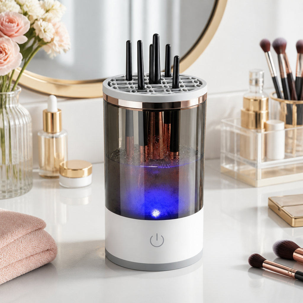 Limpiador Automático de Brochas de Maquillaje - foto 5