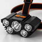 Linterna Frontal LED Recargable 4 Modos - foto 5