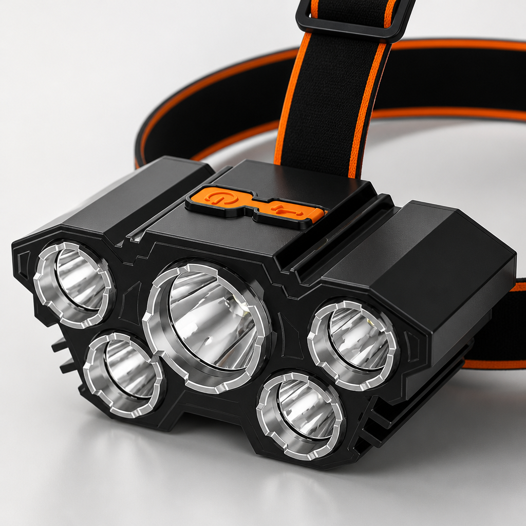 Linterna Frontal LED Recargable 4 Modos - foto 5