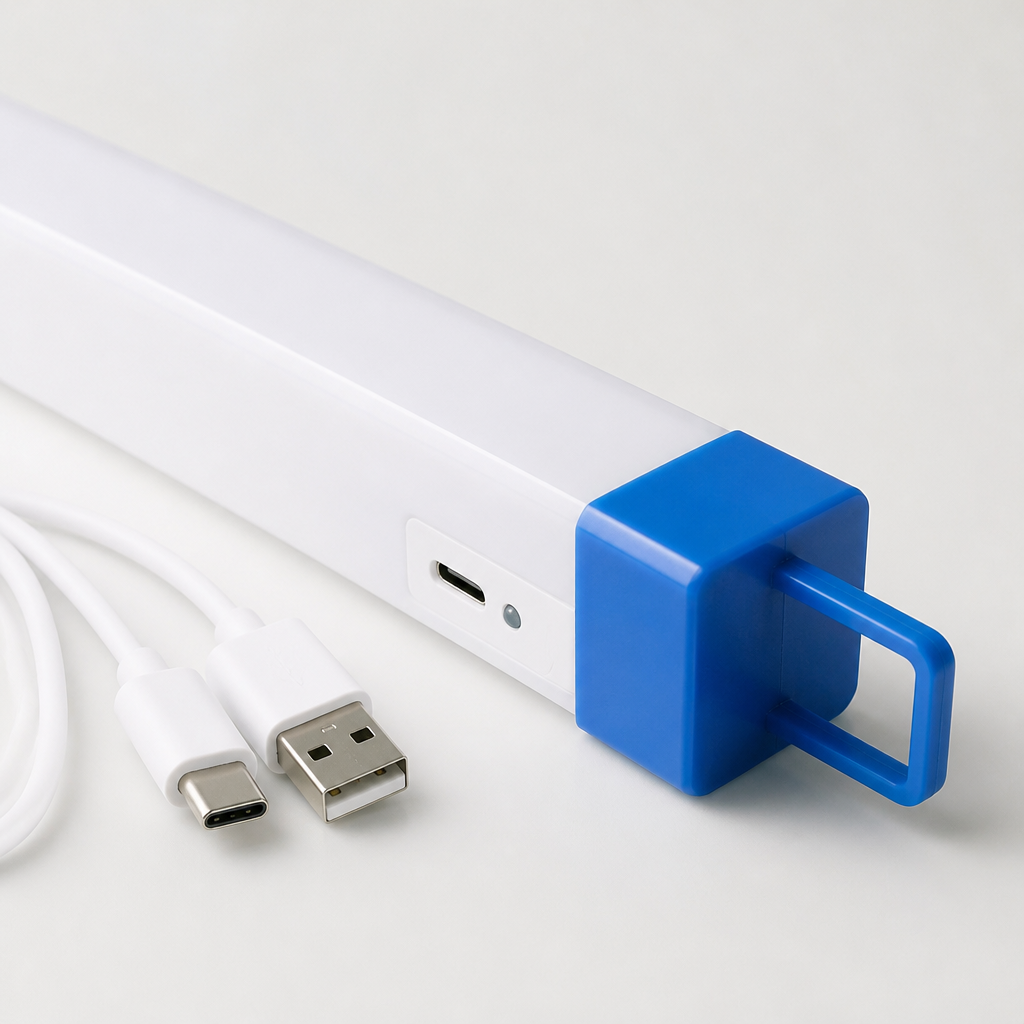 Tubo de Luz LED Recargable USB 5 Modos - foto 4