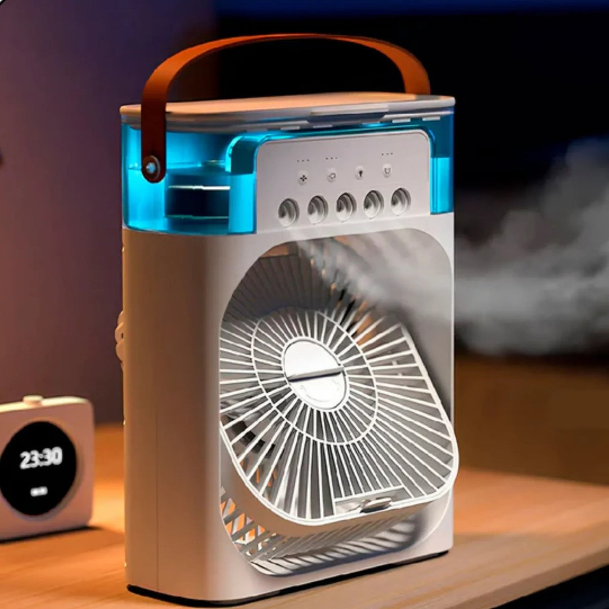 Mini Climatizador Portátil con Humidificador - Iron Oak Chile